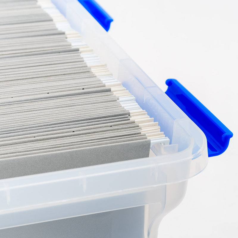  Stackable Legal File Boxes