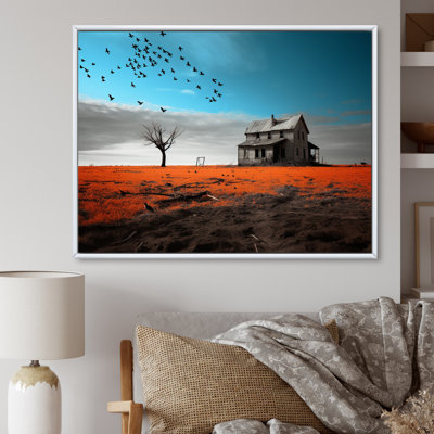 «Farmhouse Morning Serenade», reproduction sur toile
