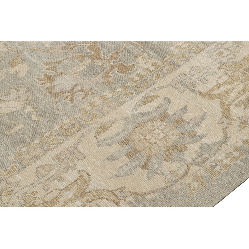 Hand Knotted Silk Rug