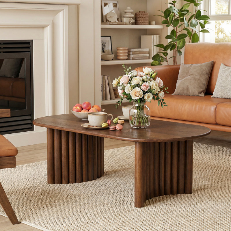 Table basse 51 po, Walnut