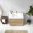 Beira Single Bathroom Vanity with Composite Top-70529800-70529801-130019614