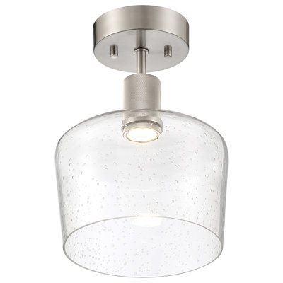 Southglenn Glass Semi Flush Mount