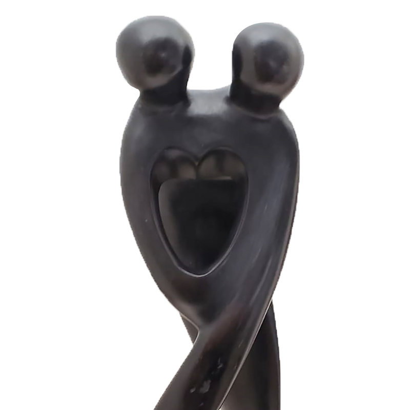 Figurine lucid love, Noir, H 12 po x l 4 po x P 2,5 po