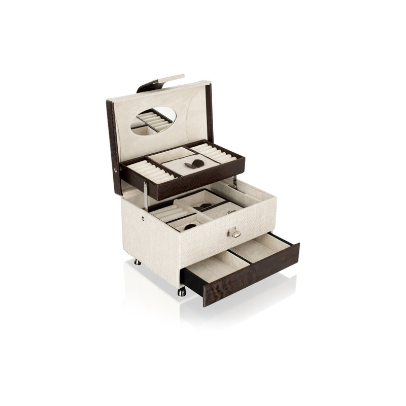 Leather Jewellery Box +