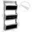 Lillieanna Wall Mail Organiser with Mail Storage-131525124