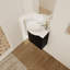 Meuble-lavabo de 16 po avec portes et lavabo à fermeture douce pour petits espaces | Idée de cadeau