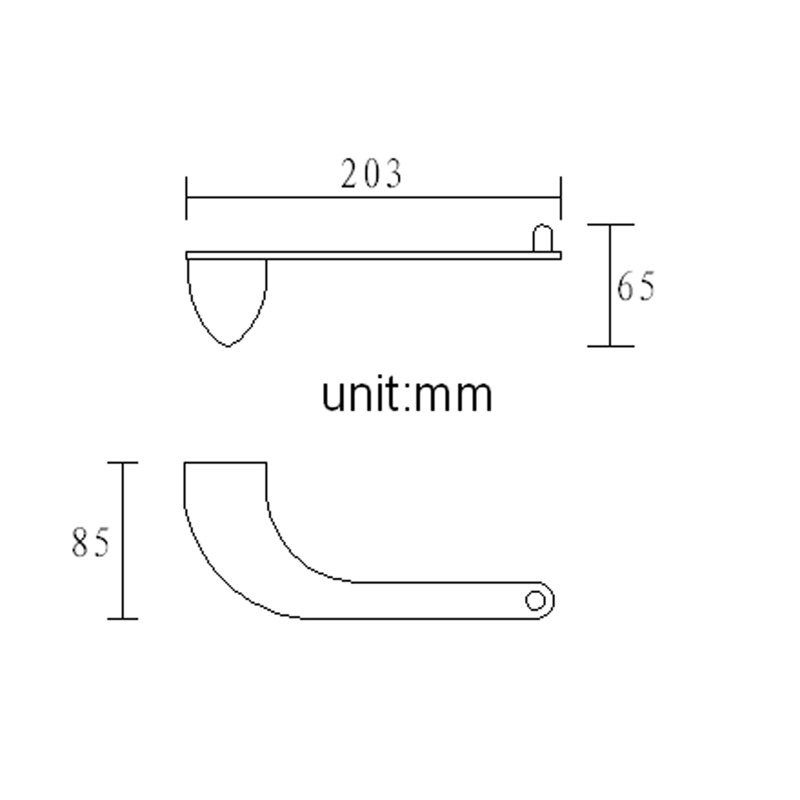 Chapel Wall Mounted Toilet Paper Holder