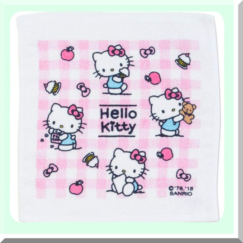 Hello Kitty Plush Towel Trio Set