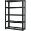 Étagère de rangement en maille métallique réglable à 5 niveaux H 72 po (capacité de charge de 2000 lb) - Organisateur de tablettes en métal pour garde-manger, garage, cuisine - l 35,43 po x P 15,75 po x H 72 po
