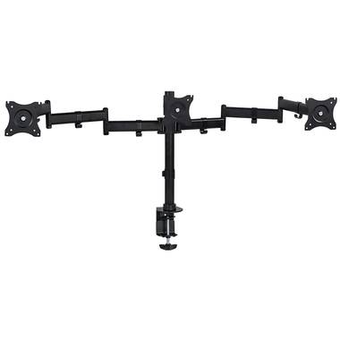 VIVO Steel Quad LED LCD Computer Monitor Heavy Duty Desk Mount, 3