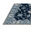 Machine Washable Overdyed Gray Area Rug