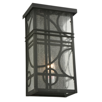 Revival Deco Flush Mounted Sconce