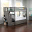 Lit superposé avec lit gigogne en bois massif Jaxson Kids-174643749-204376648