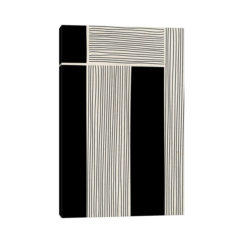 Ribbing II by Design Fabrikken - No Frame Gallery-Wrapped Canvas Giclée on Canvas, 30.48cm H x 20.32cm W