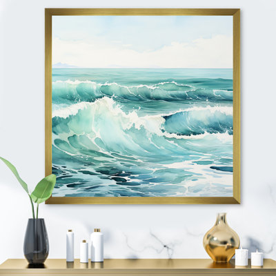 Sunnhild - Minimalisme vert, eaux tranquilles - impression