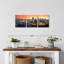 «Nashville Sunset Panorama», reproduction d'art sur toile-1143166980