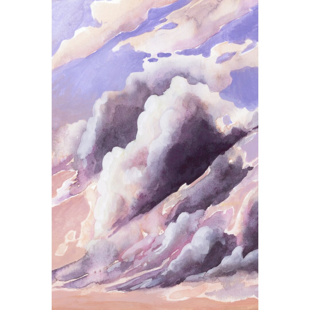 Leinwandbild Amethyst Cumulus I von Grace Popp