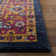 Annette Oriental Fuchsia/Orange Area Rug