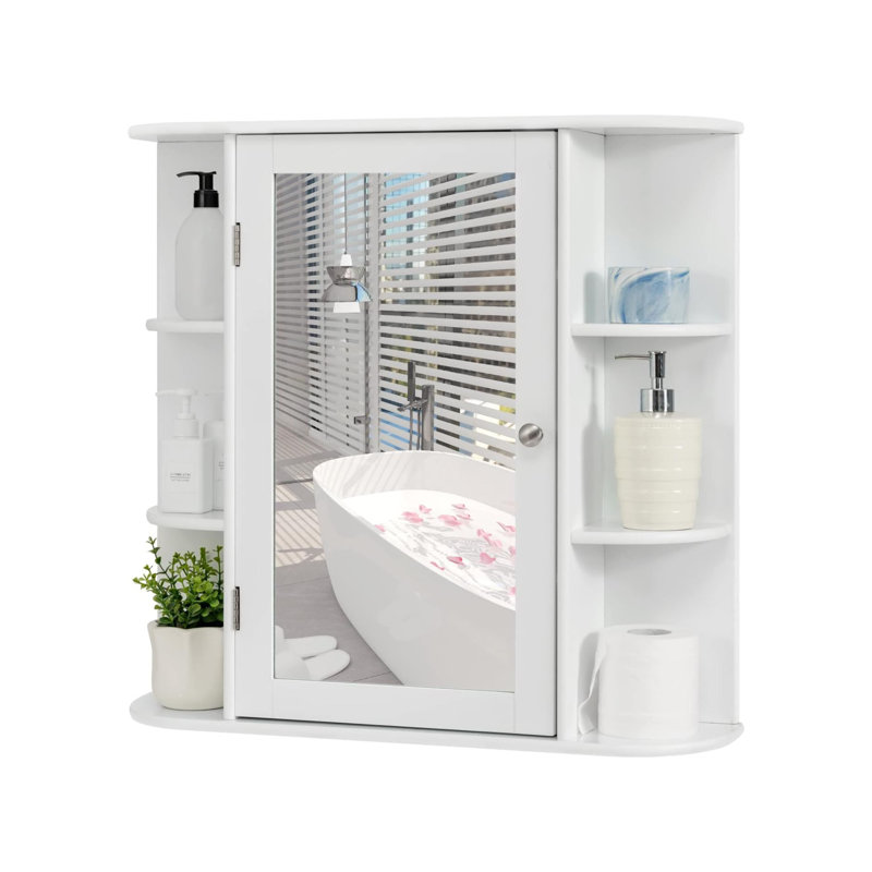Bathroom Cabinet, White