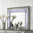 48" Touch‑LED Light Beveled Edge Decorative Mirror with Composite Wood Frame