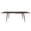 Ensemble de table de salle à manger extensible 95 "pour 6 personnes avec chaises rembourrées Donelson-130967632