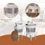 Tables gigognes en bois massif avec pieds Danett-253534901