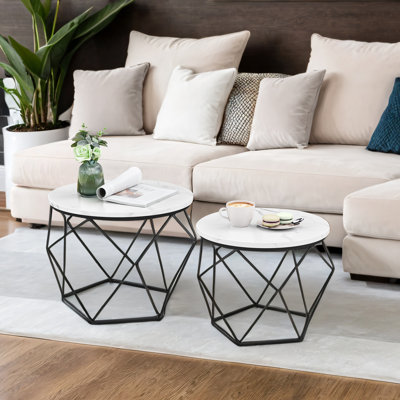 Ensemble de 2 tables basses Keema