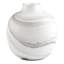 Moon Mist Glass Table Vase