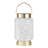 7.5'' Solar Powered Integrated LED Cylinder Lantern