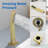 Deck Mount Roman Tub Faucet Set Waterfall High Flow Bathtub Faucets-109575980