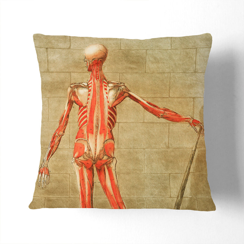 Square Cushion, Stone, 55cm H x 55cm W x 20cm D