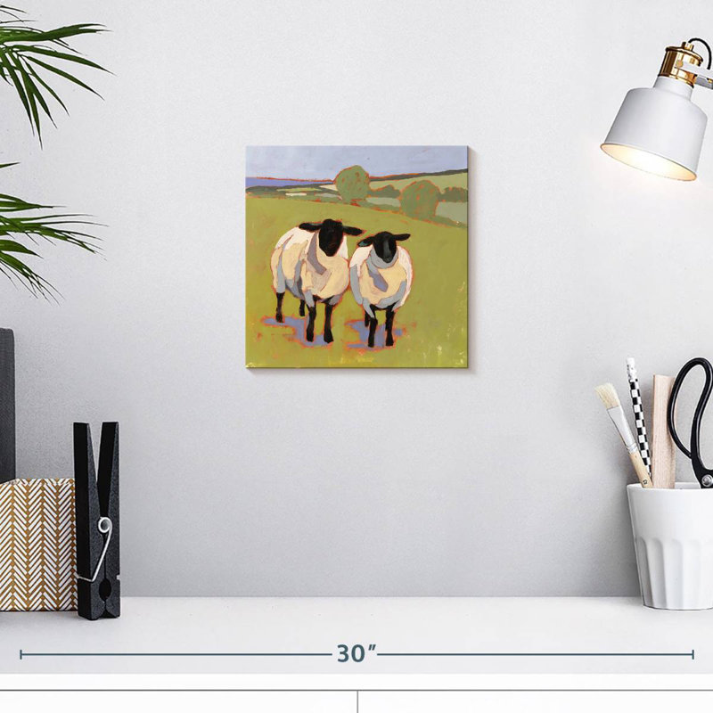 Brampt Suffolk Sheep I, 10" H x 10" W
