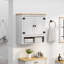 Solid Wood Wall Bathroom Cabinet