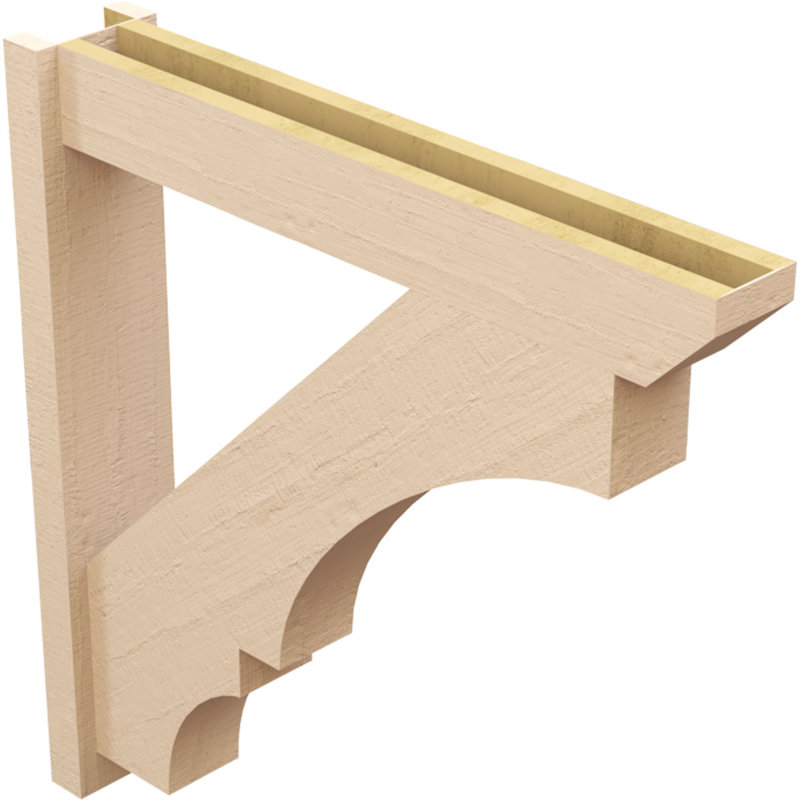 Bois de cèdre brut Balboa Slat, H 34 po x l 6 po x P 34 po