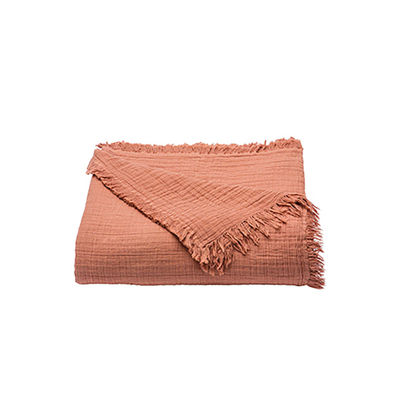 Nastya Blanket, W180 x L250cm, Orange