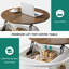 Rothwell Lift Top  Coffee Table ,Extendable Round Cocktail Table-772208954-772207714-783565090