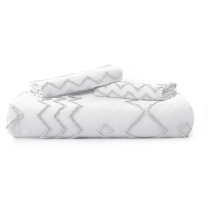 Duvet Cover Set, Twin Duvet Cover + 1 Pillowcase, White