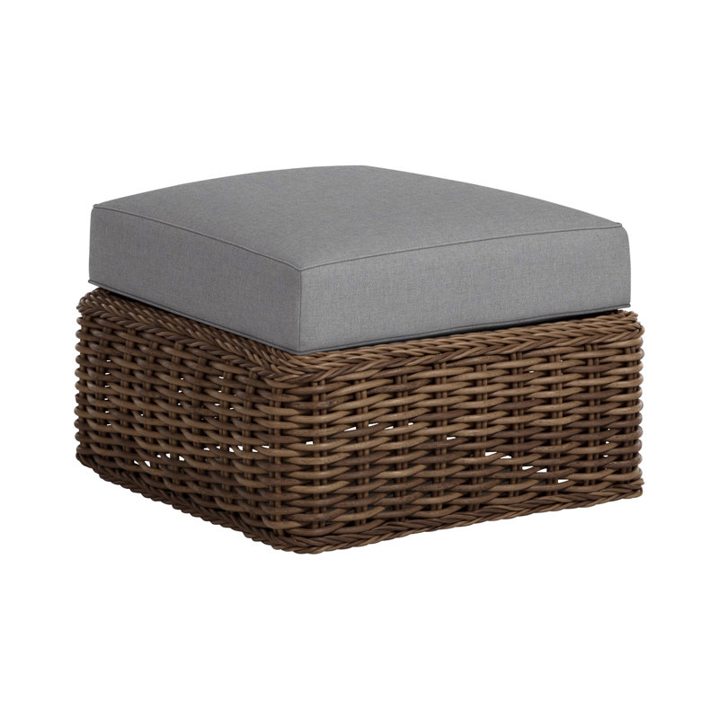 Repose-pieds Soho - Raphia, Raphia, Welt, Verona brume