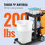 99.1cm H x 88.9cm W Utility Cart with Wheels-2047764492
