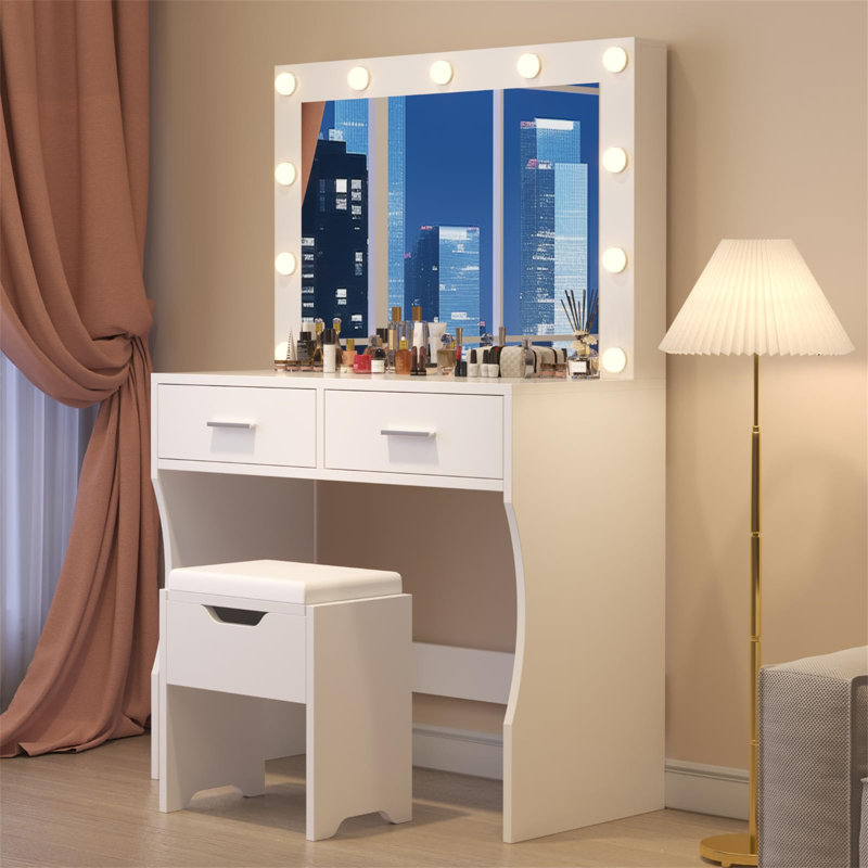 Dressing Table with Mirror