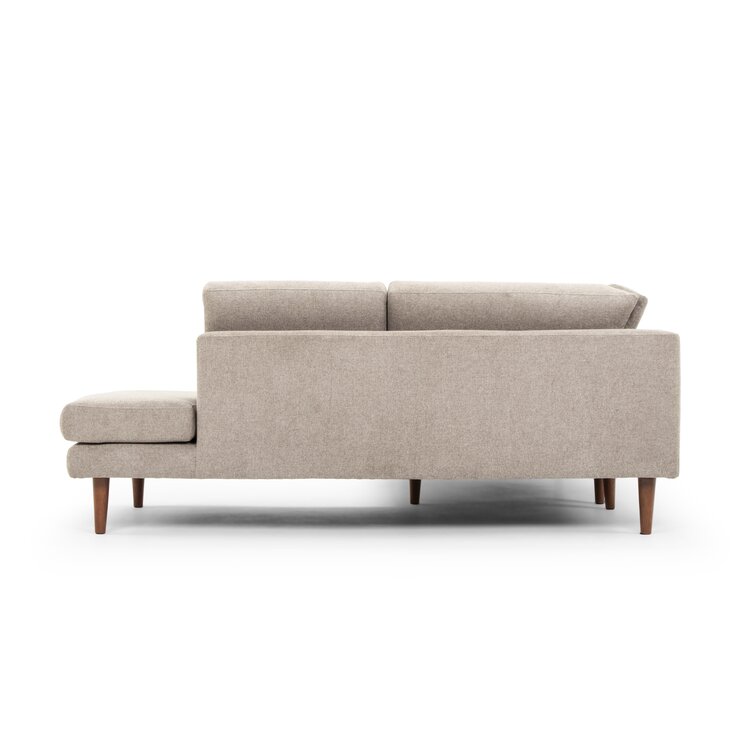 Avenley 89 Wide Sofa & Chaise Upholstery Color: Egypt Light Brown, Orientation: Right Hand Facing