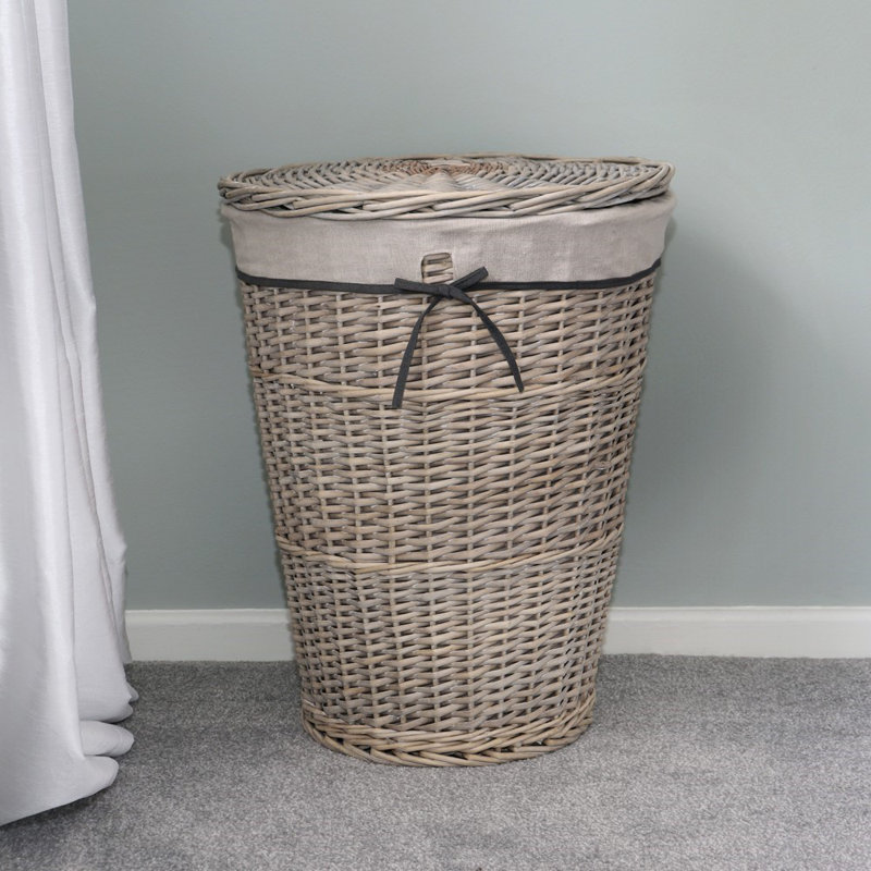 JVL Split Willow Decorative Basket
