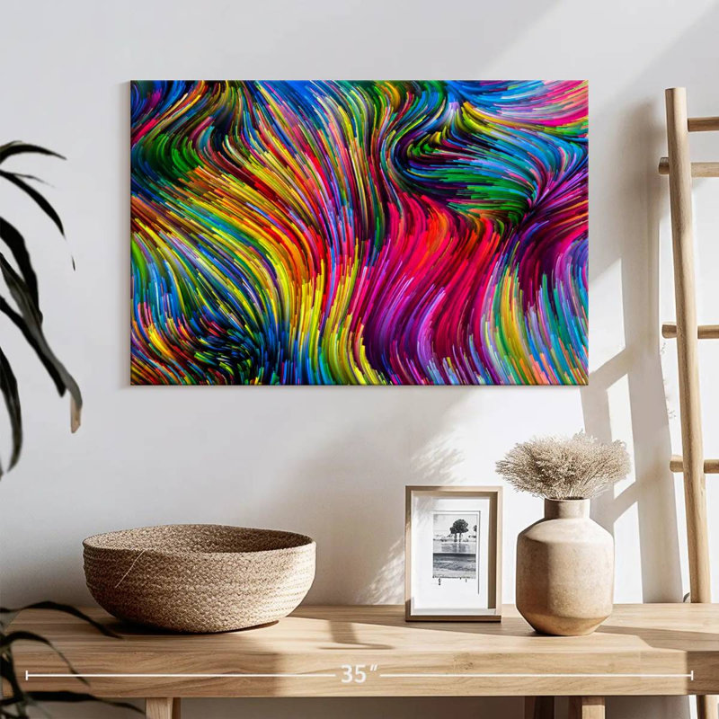 Avery Colors In Motion Abstract, H 16 po x l 24 po
