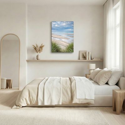 «Beach Sky», reproduction d'art sur toile, ensemble de 1