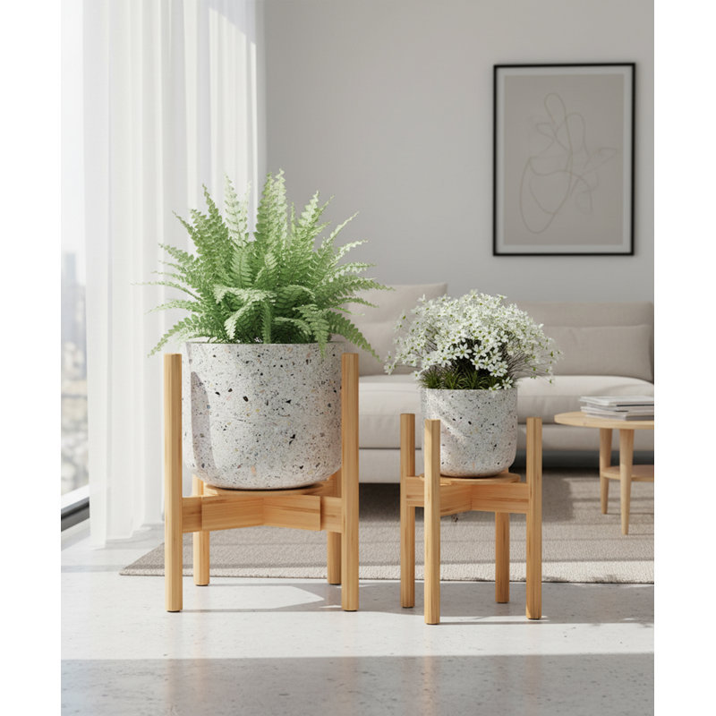 1 Tier Plant Stand Set of 2