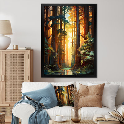 " Redwood Shimmering Tree Heights I "