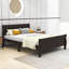 Base de lit plateforme en bois avec tête de lit Dovidio-1540447045-1540447046