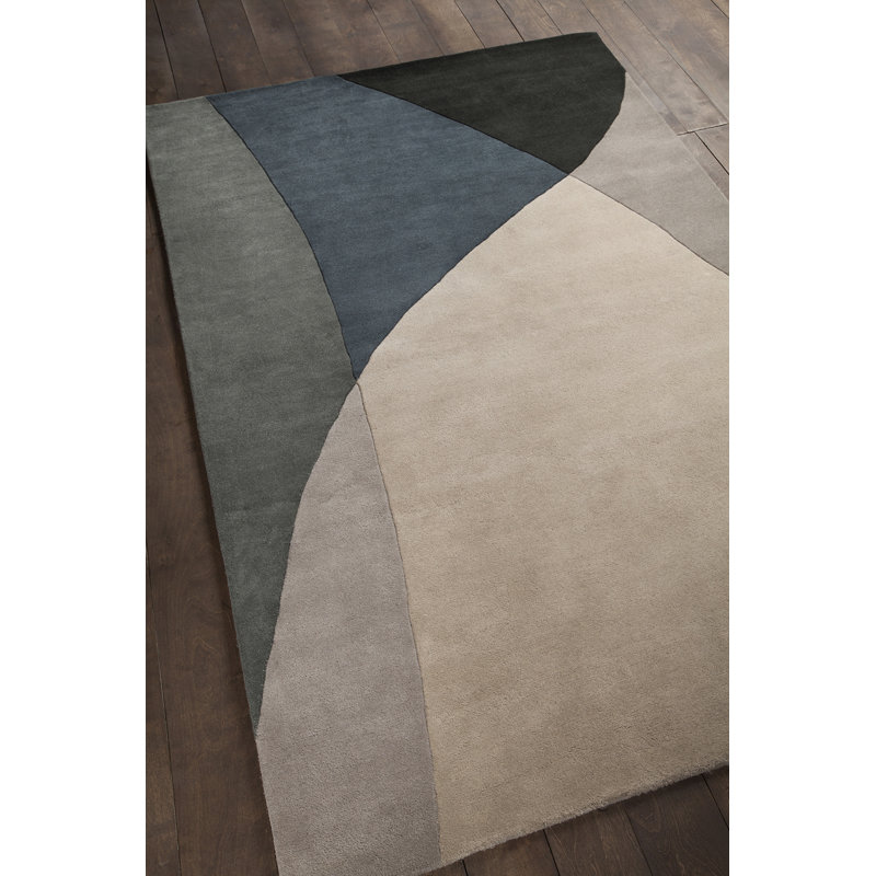 Bense Garza Handmade Wool Area Rug