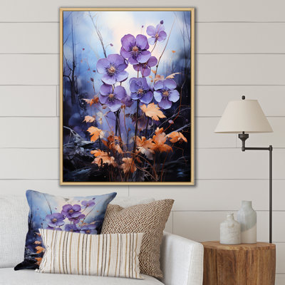 " Muted Tone Violets Merge With Surreal Landscapes "