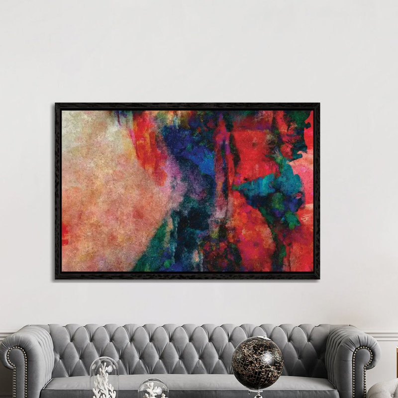 Dreams by Maximiliano Casal - Print on Canvas, Black Framed, 101.6cm H x 152.4cm W x 3.81cm D